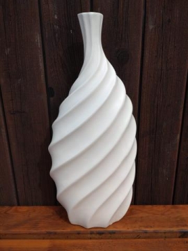 Váza bílá 42cm
