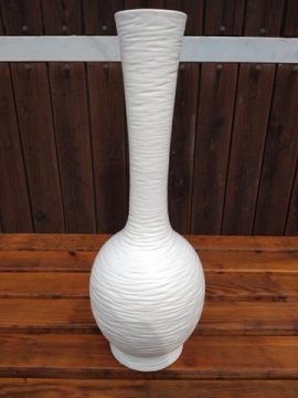 Váza bílá 57cm
