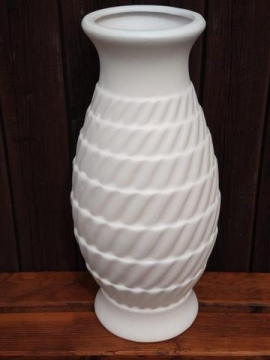 Váza bílá 45cm