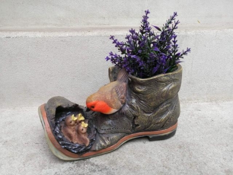 Obal bota s ptáčky
