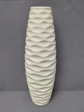 Váza bílá 41cm