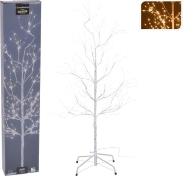 Stromek bílý 390 LED diod