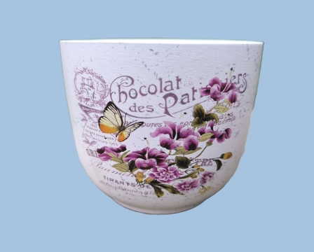 Obal keramika motiv květiny