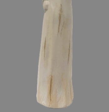 Anděl keramika design dřevo 30cm