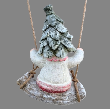 Kluk na houpačce lístková čapka