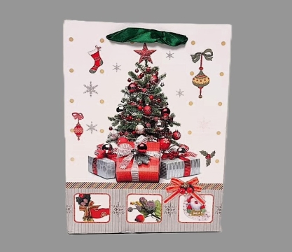 Taška vánoční motivy 32x26cm Taška vánoční motivy 32x26cm