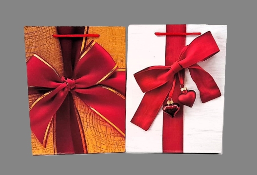 Taška s červenou mašlí střední