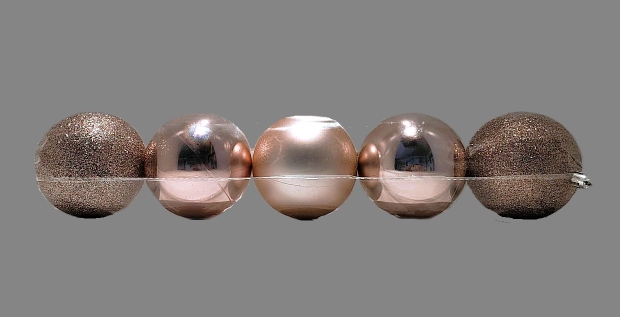 Ozdoba barva lila plast sd 5ks