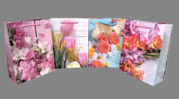 Taška motiv květiny malá