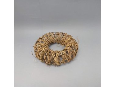 Věnec proutí přírodní 25cm