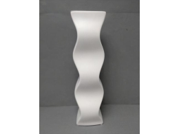 Váza bílá 43 cm
