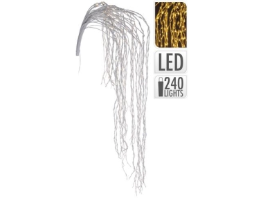 Větev bílá 240 LED diod