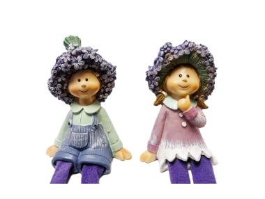 Děti levandule látkové nohy střední