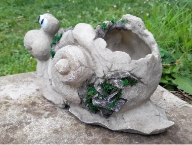 Obal šnek s mechem solar oči