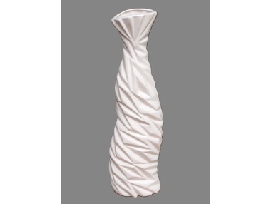 Váza bílá 42cm