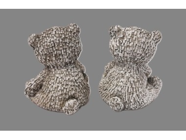 Medvěd šedobílý velký 2 druhy