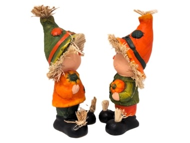 Děti se slaměnou čepicí 2 druhy