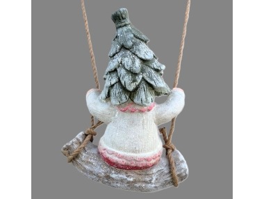 Kluk na houpačce lístková čapka