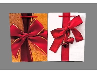 Taška s červenou mašlí střední