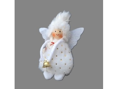 Anděl se zvonkem závěsný 2 druhy