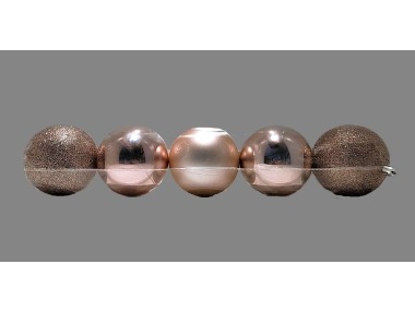 Ozdoba barva lila plast sd 5ks