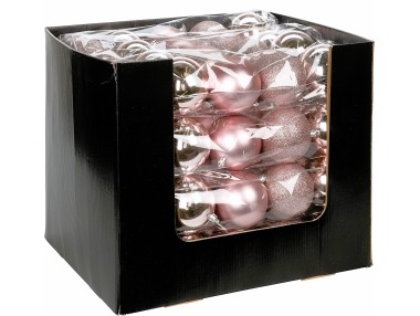 Ozdoba barva lila plast sd 5ks