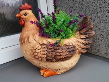 Slepice MG obal na květináč