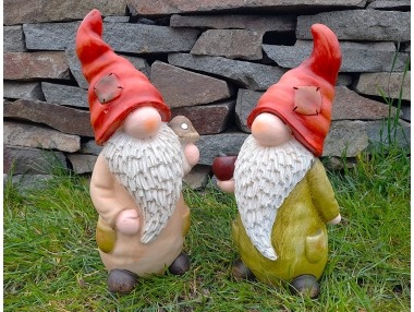 Skřítek s houbou velký 2 druhy