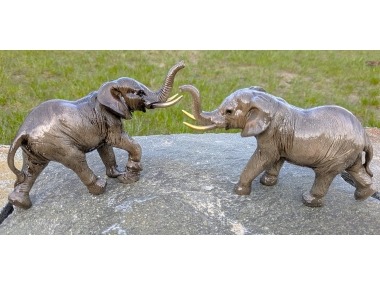 Slon šedý glazovaný 2 druhy