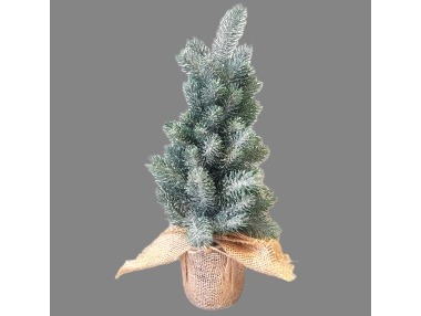 Stromeček v jutovém obalu velký – 46x13 cm
