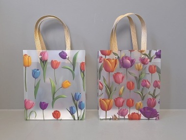 Taška s tulipány menší Taška s tulipány menší