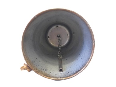 Zvon bronzový s ornamentem větší – 23x13 cm
