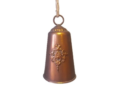 Zvon bronzový s ornamentem větší